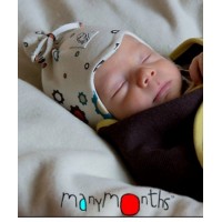 Чепчик из органического хлопка трикотажный ManyMonths (5 расцветок)